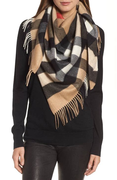 burberry plaid scarf outfit|authentic burberry scarf sale.